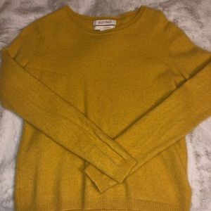 Yellow Cashmere Sweater